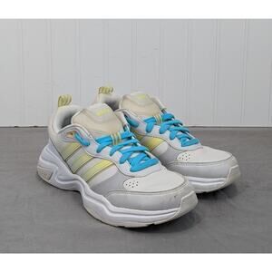 Adidas Strutter Women's Cross Trainer White Shoes Sneakers GW2995 Size 6